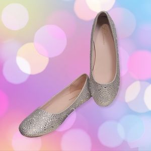 Crystal Rhinestone Flats